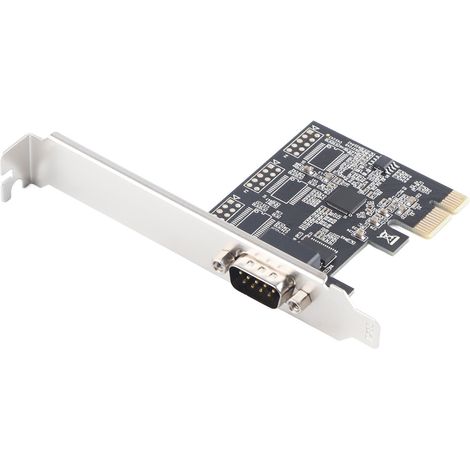 Carte adaptateur série PCI E vers RS232, transmission haut débit, carte contrôleur hôte série PCI E pour équipements de surveillance (1/5)