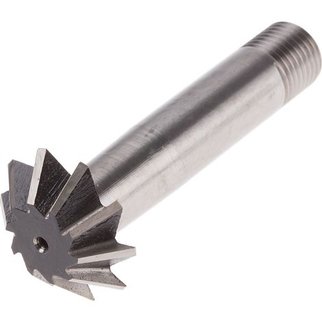 Fraise queue d'aronde RS PRO 67 mm HSS Inversé, 45°, 25mm ( Prix pour 1 ) (1/2)