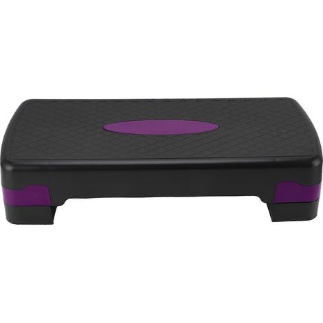 Plateforme Step ABS Réglable en Hauteur pour Stepper Fitness Aérobic, Équipement d'Exercice à Domicile (1/5)