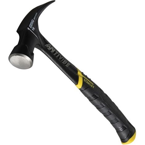 Stanley STA151276 FatMax Antivibe All Steel Rip Claw Hammer 450g (16oz) 1-51-276