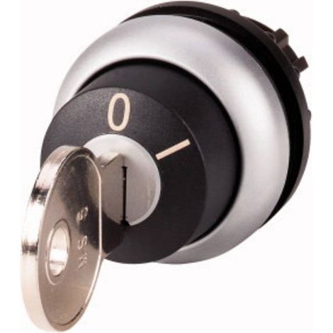 Eaton 111785 M22-WRS-MS5 Pulsante a chiave Anello frontale in plastica Chiave Nero 1 pz. (1/3)