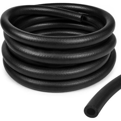 Tuyau De Carburant, 3M Tuyau de Conduite de Carburant, 10mm Diamètre Intérieur Durite D'essence Pièces, Tuyau D'huile, Voiture Tuyau Diesel pour Camions, Tracteurs ou Petits Moteurs (1/5)