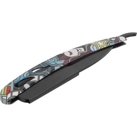 Kit Rasage Manuel Pliant avec Support de Lame, Pochette de Rangement, Crayon Hémostatique - Lot Accessoires Barbier Classique (1/5)