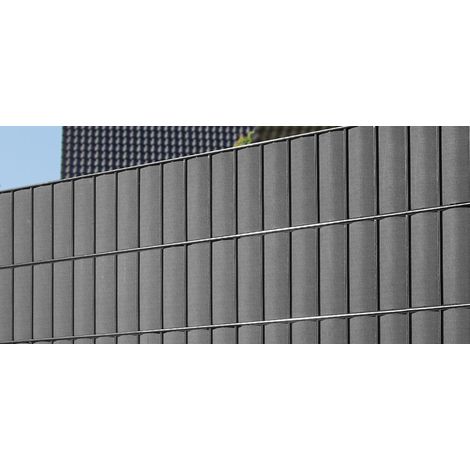 PP Sichtschutzstreifen 5 Stk 2,015x190 mm, anthrazit