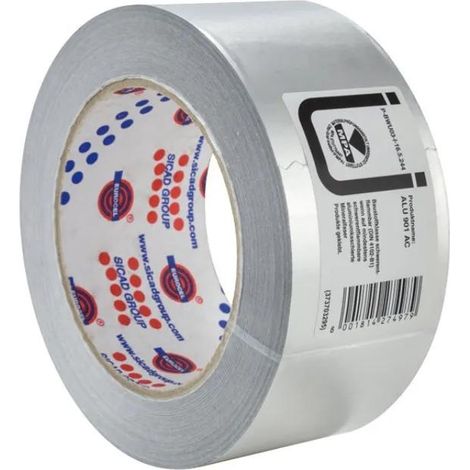 Eurocel Aluminiumklebeband Silber 50 mm 30 µm