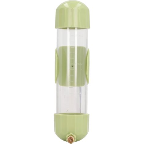 Distributeur d'eau pour Cage à oiseaux, distributeur automatique anti-fuite pour perroquets de petite, moyenne et grande taille, Chinchillas vert (1/5)