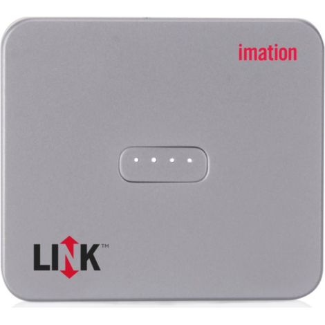 Imation Link Power Drive 16GB Polimeri di litio (LiPo) 3000 mAh Argento, Bianco (1/5)