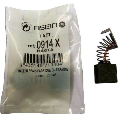 FPLUS escobillas makita 0914x 7.0x18.0x16.0 blister 2 unidades