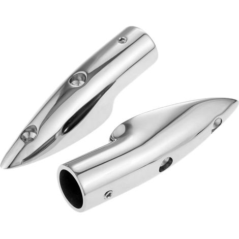 Embout de rambarde tubulaire en acier inoxydable 316 pour bateaux (1/5)