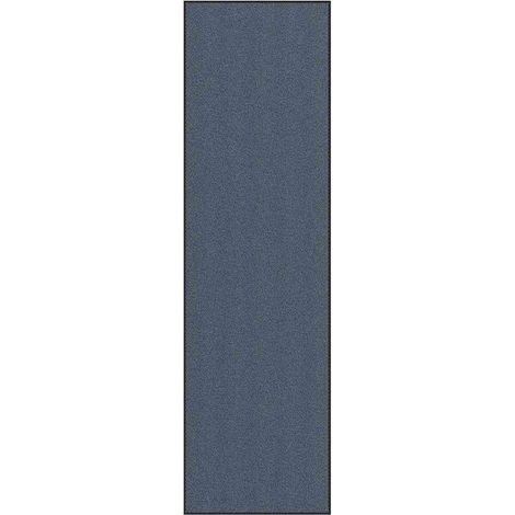 Zerbino antiscivolo rettangolare resistente blu per ingressi 115 x 400 cm in PP blu 020058124