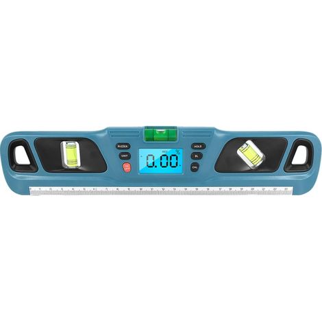 Niveau numérique avec LCD Rétro éclairage Niveau électronique de niveau 360 degrés Règle de niveau numérique