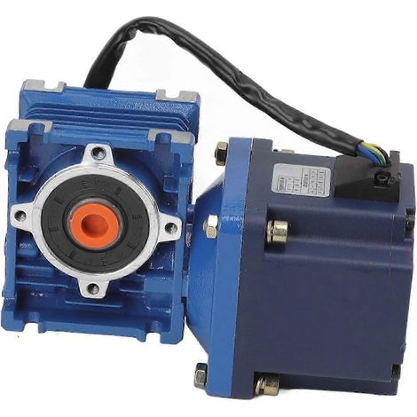Hochleistungsfähiger, hohlwellengetriebener, bürstenloser Gleichstrommotor mit Schneckengetriebe in wellenloser Bauweise, 120 W, 24 V, 5,0 A, 140 U/min Getriebe (1/4)