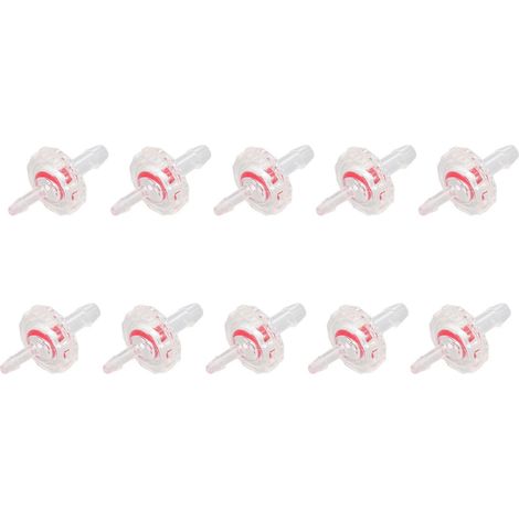 Kit de 10 clapets anti-retour unidirectionnels en PP pour aquarium, avec réduction de diamètre, pour le contrôle du débit. (1/5)