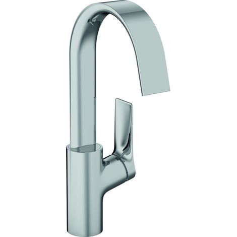 Hansgrohe Vivenis - Grifo de lavabo 210, con desagüe y caño giratorio, EcoSmart, cromo 75030000 (1/2)