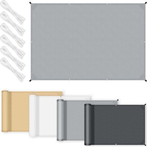 Rectangular Shade Sail 1.5x2m Waterproof Polyester UV Protection Terrace Garden (1/5)