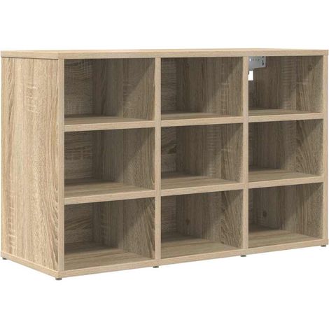 Armoire à chaussures - Meuble à chaussures Chêne Sonoma 77,5 x 30 x 51 cm fr7068 - Maison La Vie (1/5)