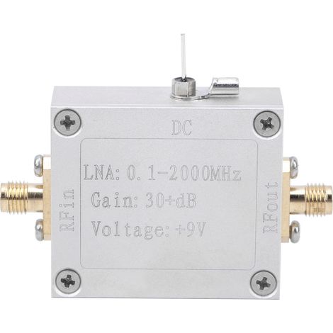Amplificateur RF Large Bande Faible Bruit Module Radiofréquence Amplification Électronique Composants (1/5)