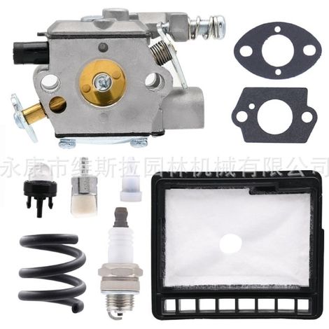 Kit carburateur, filtre à air et bougie L7T pour CS345