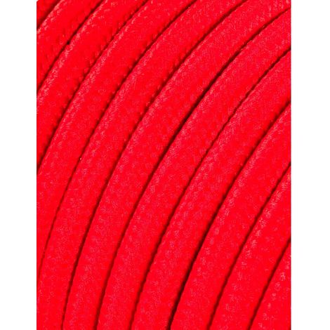 Câble Cordon Tubulaire 2x0,75mm C62 Rouge 25m (1/2)