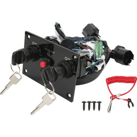 Außenbord-Doppelmotor-Schalttafel-Baugruppe 37100-96J14, Ersatz für Suzuki (1/5)