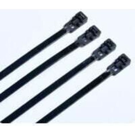 Colliers de serrage réutilisables en nylon Rilsan noir – 150 mm × 4,8 mm, lot de 100 pièces pour câblage professionnel