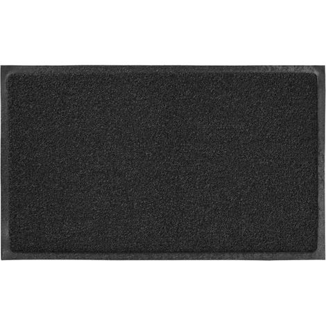 Tapis d'Entrée Spaghetti "Yoni" 45x75cm Noir (1/4)