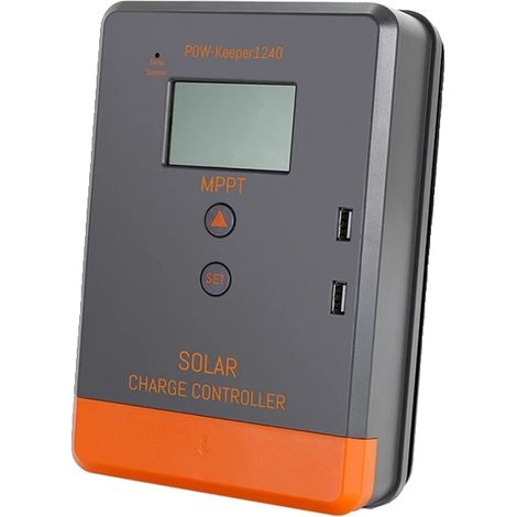 Contrôleur de Charge Solaire MPPT, Capacité 20A/30A/40A, Compatibilité 12V/24V (1/2)