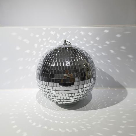 Boule à facettes disco décorative D20cm (1/5)