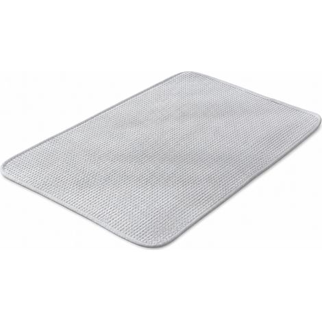 Tapis Rafraîchissant pour Chiens et Chats, Texture Gaufrée, Gris (1/5)