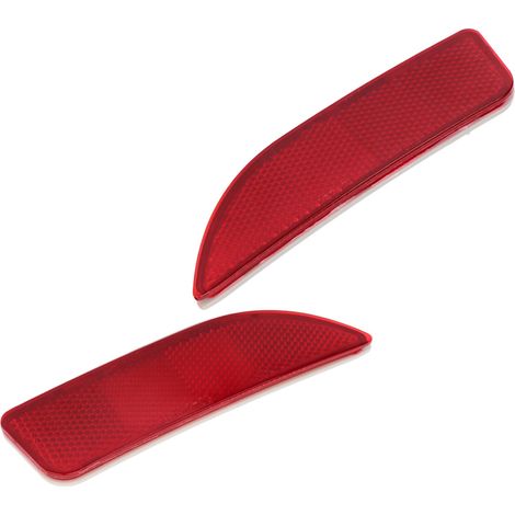 Réflecteur de lampe de pare-chocs arrière, 2 pièces, lumière 8191002130 gauche et droite pour Corolla 2011 – 2013 (1/5)