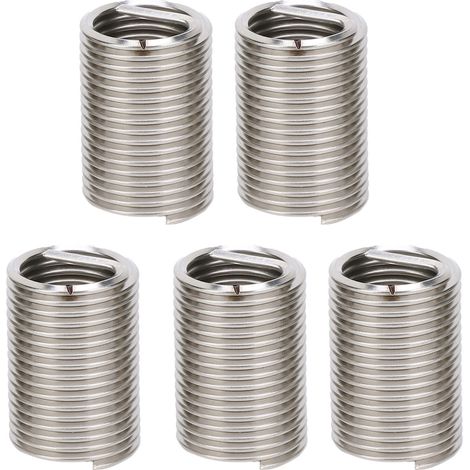 5Pcs Raccords Filetés Mâle Femelle Réducteurs en Acier Inoxydable M24x3x2.5D pour Réparation de Fixations (1/5)