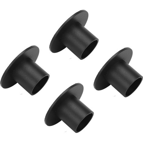 Lot de 4 bougeoirs ronds noirs en fer, ornements pour l'éclairage lors de mariages (1/5)