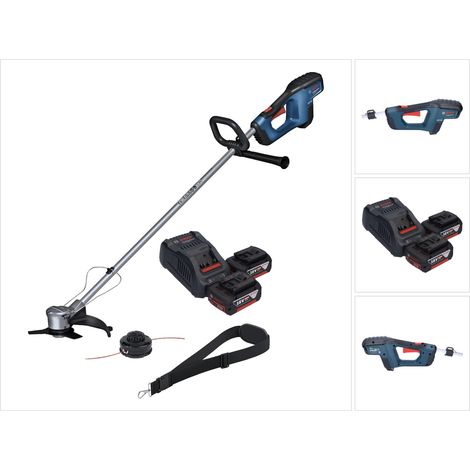 Bosch GFR 18V-23 Professional Akku Freischneider 18 V 230 mm Brushless + 2x Akku 5,0 Ah + Ladegerät