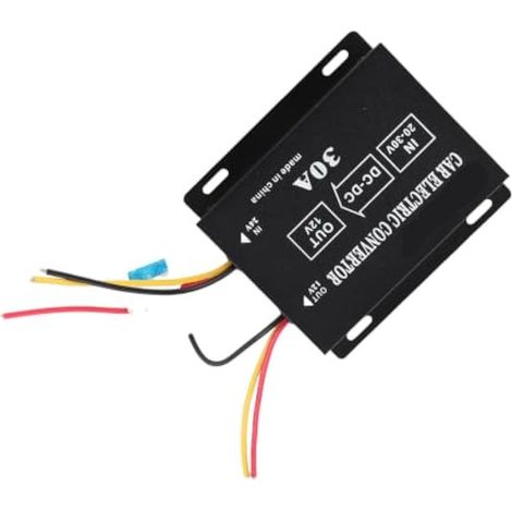 Convertisseur de tension 24V DC vers 12V 30A 360W pour voiture camion - Réducteur abaisseur (1/5)