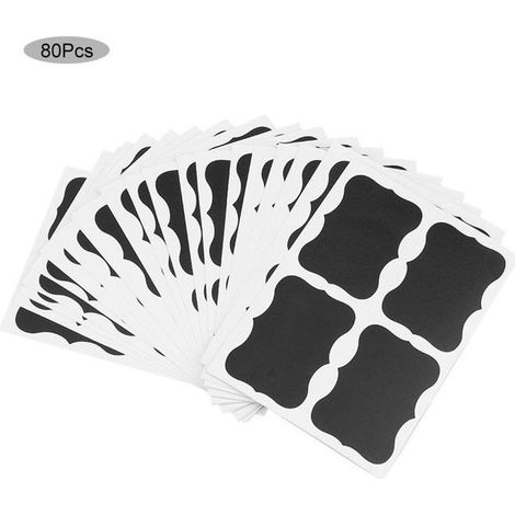 Étiquettes autocollantes - PVC - Lot de 80 - Résistantes à l\\'eau - Idéales pour le jardinage - Adhésif efficace (1/4)