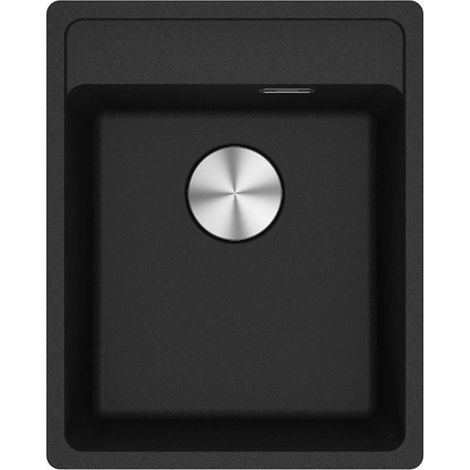Franke Einbaubecken Maris MRG 610-37 A Fragranit Onyx Excenterbetäting (1/3)