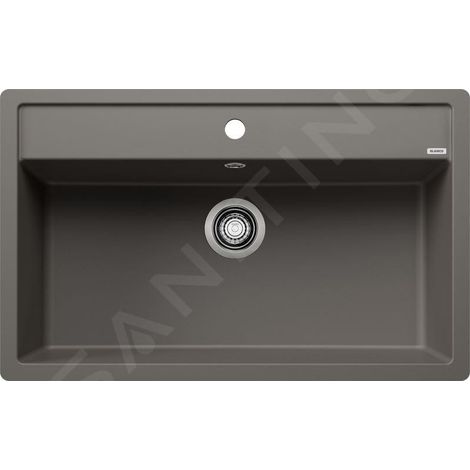 Blanco Dalago 8 - Évier en silgranit, 805x500 mm, avec commande de vidage, gris 527249 (1/2)