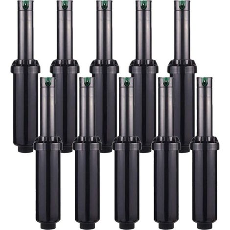 10 Stück Hunter SRM04 1/2'' Regner, Spritzgussregner, Reichweite 4,9 bis 14 m, einstellbarer Winkel