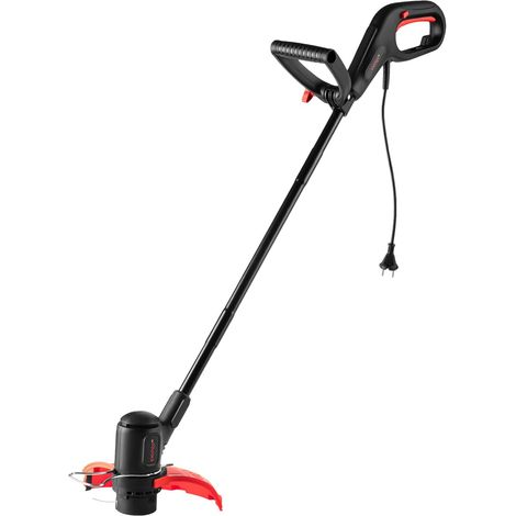 DNIPRO-M Coupe-Bordure Électrique 30L, 350W, 12000 TR/Min, Diamètre de Coupe 250mm, Manche Ergonomique, Taille-Bordure Léger 1.4kg pour Jardins (1/5)