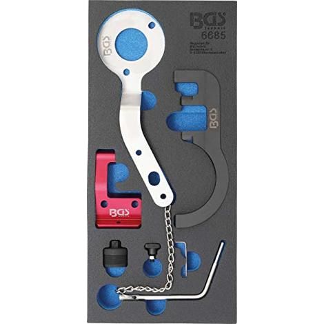 Inserto carrello officina BGS 1/3: Set attrezzi regolazione motore per BMW / MINI 1.5 / 2.0 Diesel - 6685