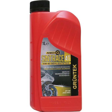Olio Sint Race 4t 1L lubrificante semi-sintetico Moto e Scooter