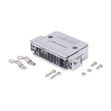N/A 15 pôles BKL Electronic 10120077 plastique, métallisé 180 ° argent 1 pc(s) (1/2)