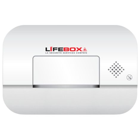 Détecteur de monoxyde de carbone NF EN50291 – Alimentation par piles – Sensibilité 30 PPM – Garantie 10 ans – Lifebox (1/2)