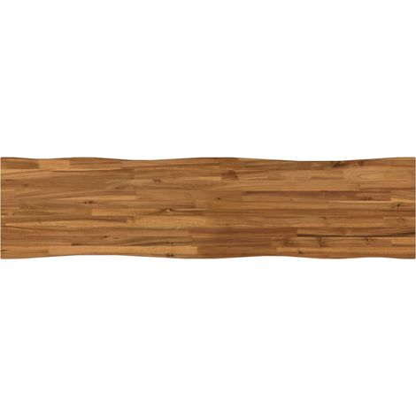 Live Edge Table Top 140 x 40 x 3.2 cm Rectangular vidaXL