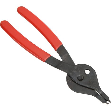 Pince à anneau à pression droite, pince à circlips interne et externe, outil universel de réparation de voiture pour dissolvant de retenue d'anneau 5,9 pouces/14,99 cm (1/5)