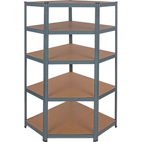 Pro-Bau-Tec Eck-Schwerlaststeckregal 180x90x45cm Tragkraft 265kg