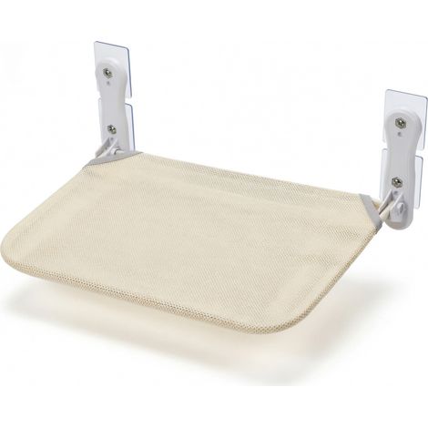 Hamac pour chat à ventouse pour fenêtre beige lavable L 58 x 30 cm modèle 9 (1/5)