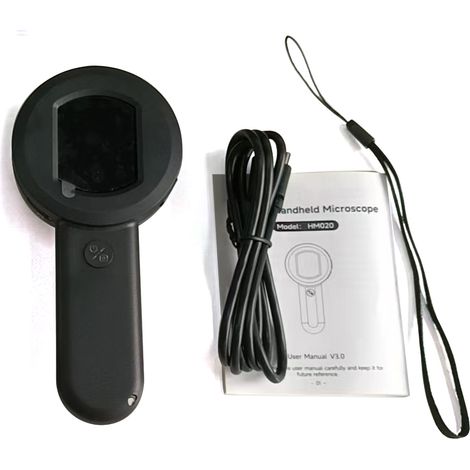 Tragbare digitale Lupe mit 2,0-Zoll-Bildschirm und 100W Pixeln. (1/5)