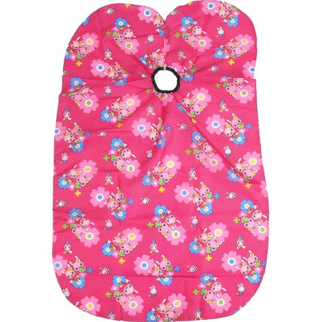 Adorable cape de coiffure enfant motif cartoon, robe de coupe cheveux professionnel, tablier salon coiffure, imperméable et ajustable. (1/5)