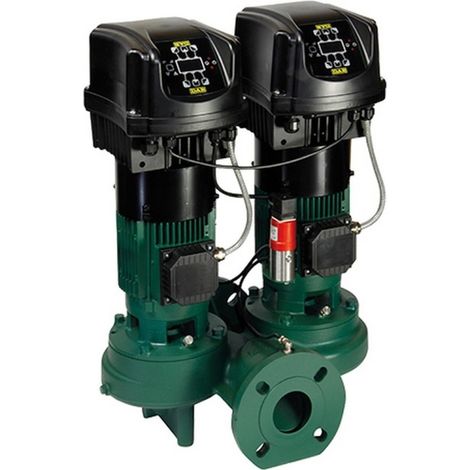 Pompe en ligne électronique double KLME 50/600M à brides DN50 HMT 6 mCE chauffage et climatisation - THERMADOR DKLME50600M